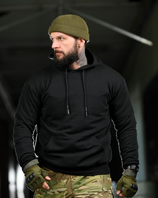 Мілітарі худі CROP Sims ТР6772