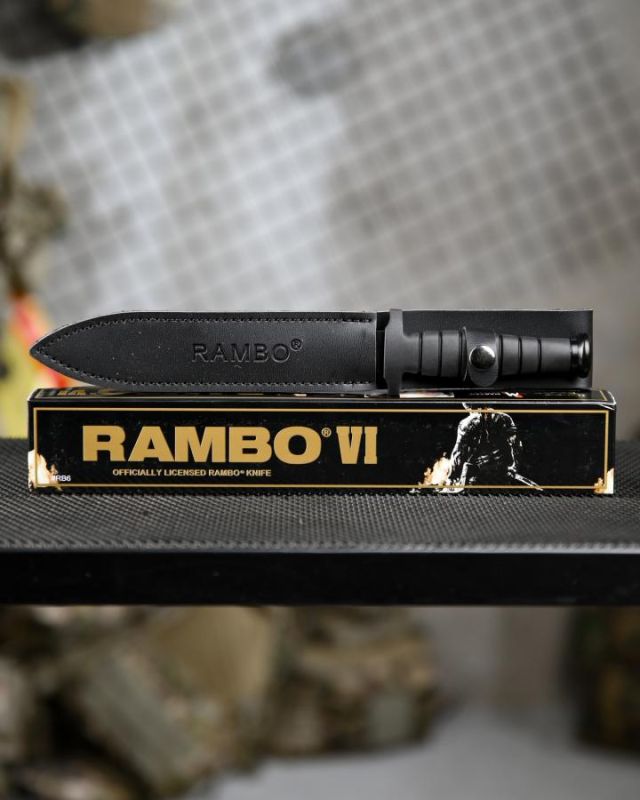 Ніж Rambo VI Black ПП4738