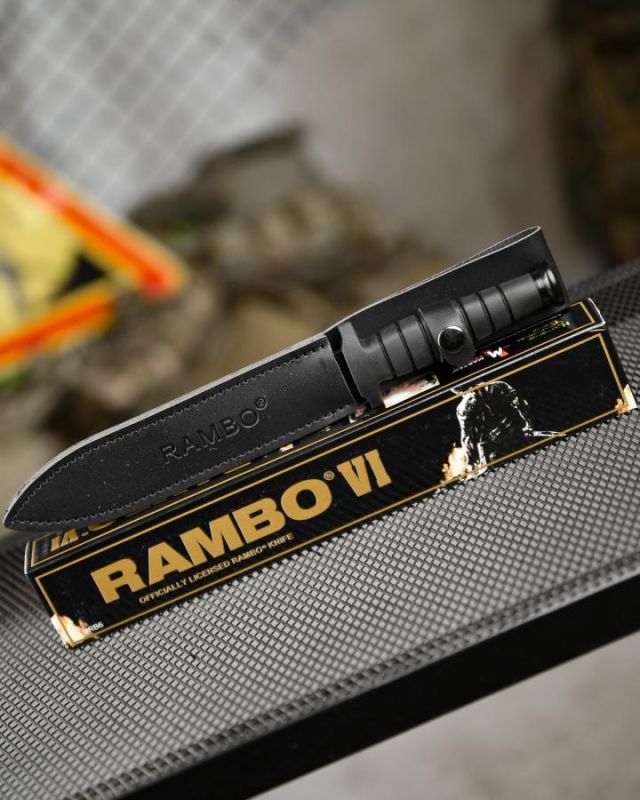 Ніж Rambo VI Black ПП4738