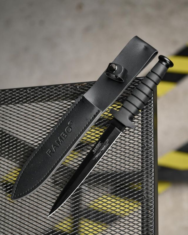 Ніж Rambo VI Black ПП4738