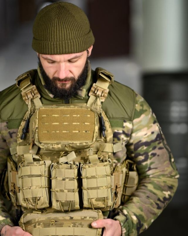 Плитоноска 4 точки скидання  7.62 pixel ВТ5333