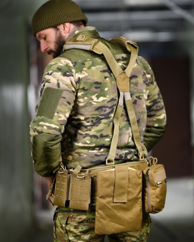 Розвантажувальний пояс РПС 7.62 в зборі койот ВТ5328