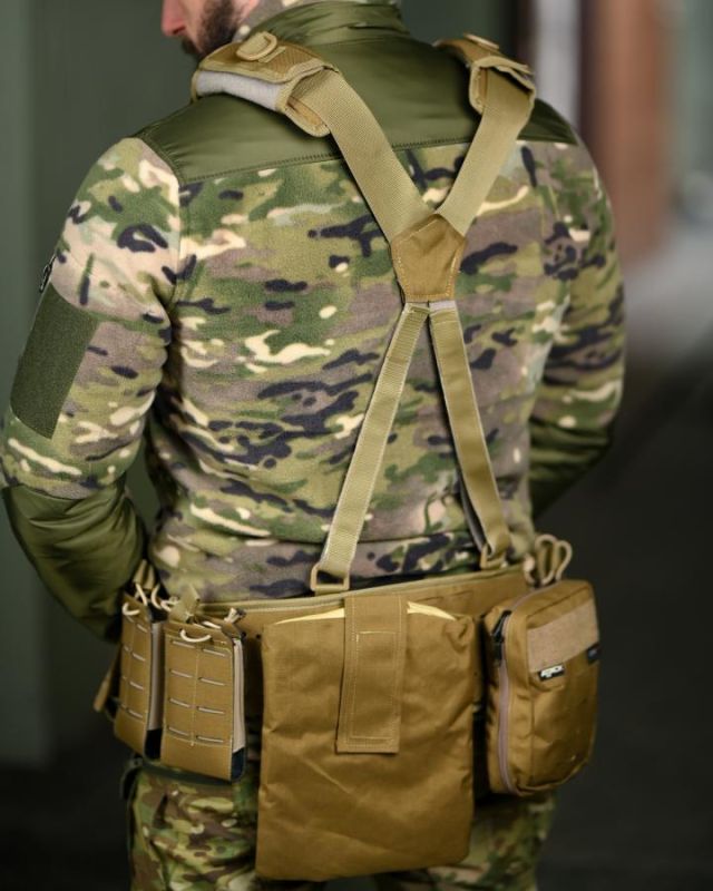 Розвантажувальний пояс РПС 7.62 в зборі койот ВТ5328