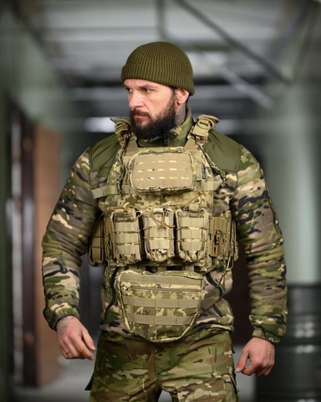 Плитоноска Single sword 4 точки скидання ВТ5335