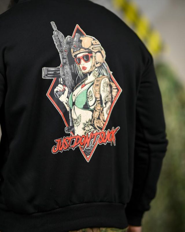 Мілітарі худі TRENASH Just don’t ТР6733