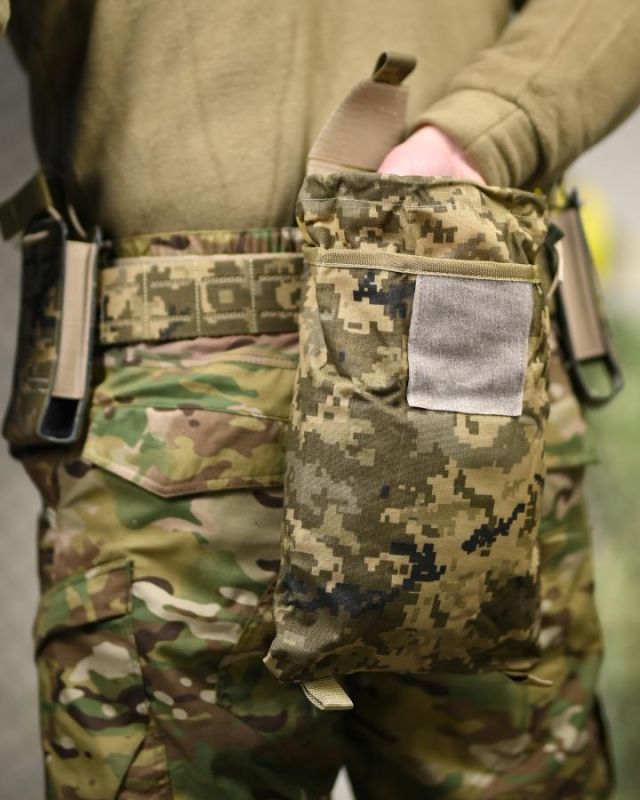 Функціональний тактичний пояс (battle belt) піксель