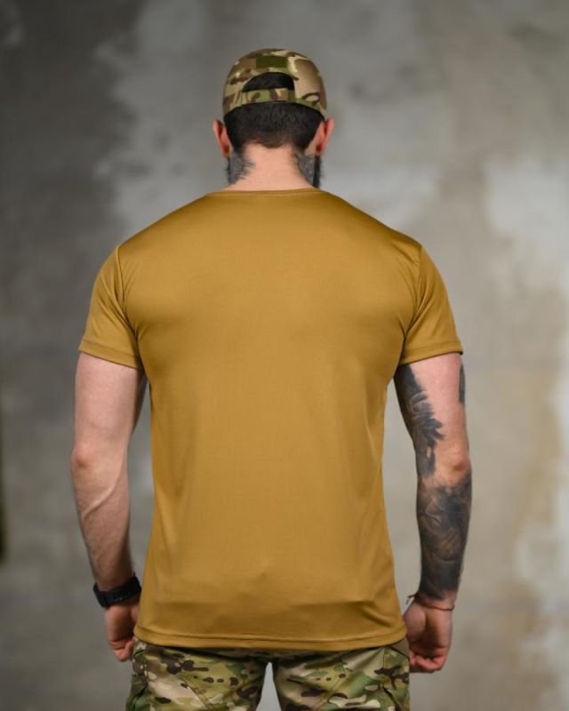 Тактична футболка SELION warrior coyot ТР6765