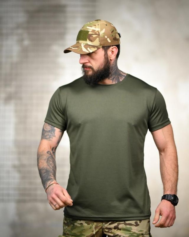 Tactical t-shirt SELION Unlocked olive TR6781