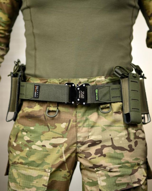 Функціональний тактичний пояс (battle belt) оливковий ТР6773