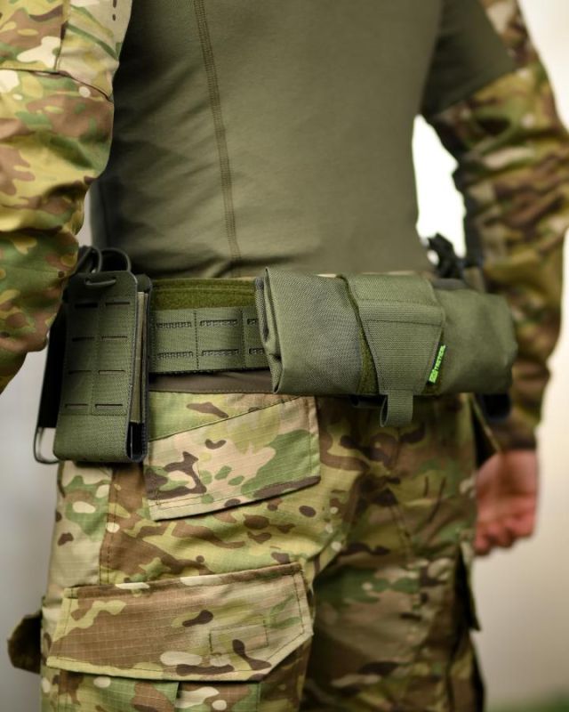 Функціональний тактичний пояс (battle belt) оливковий ТР6773