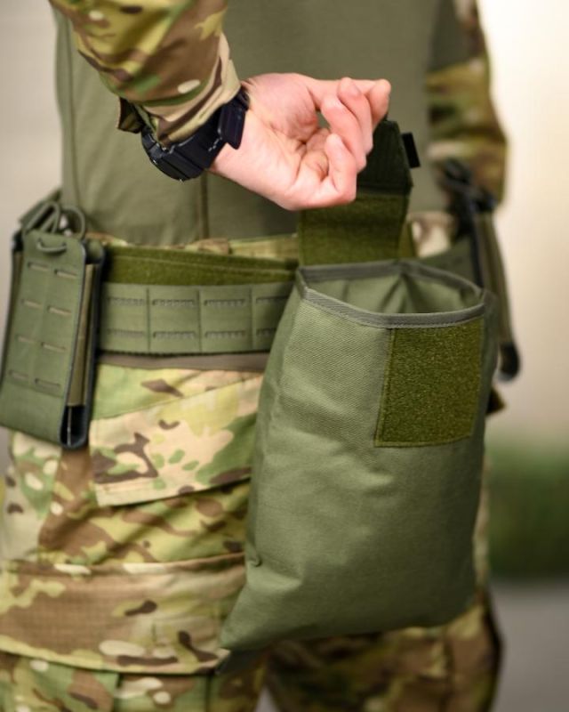 Функціональний тактичний пояс (battle belt) оливковий ТР6773