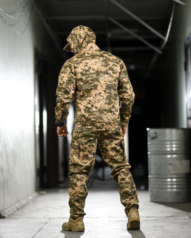 Тактичний костюм defender піксель