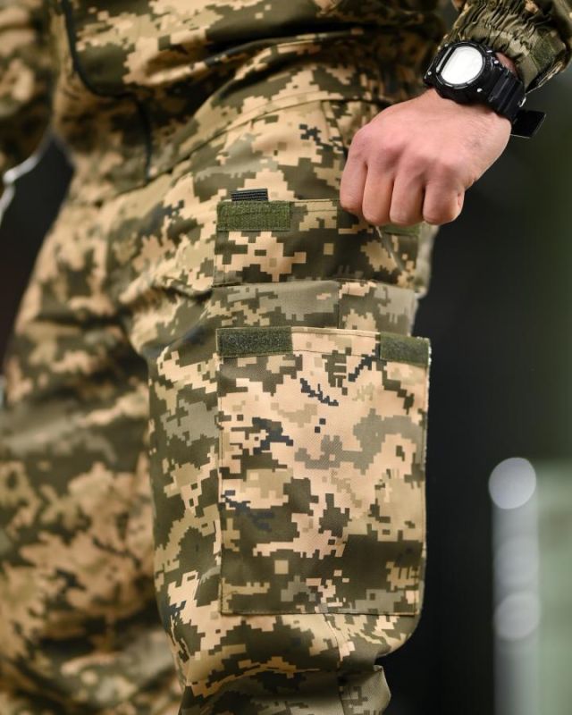 Тактичний костюм defender піксель