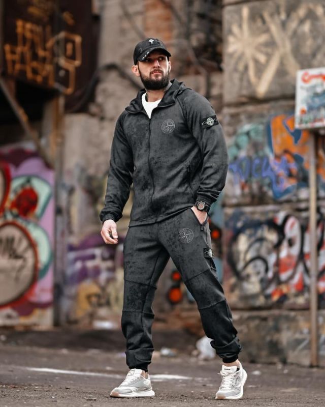 Спортивний костюм ST marble grey ТР6846
