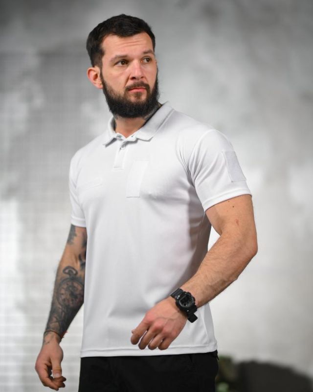 Polo white TR6819