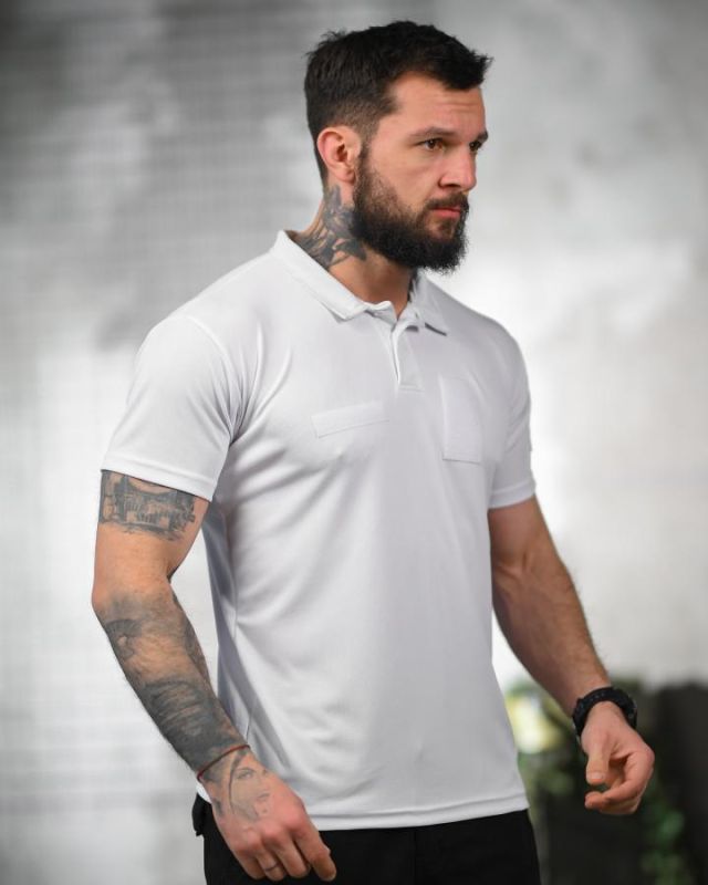 Polo white TR6819