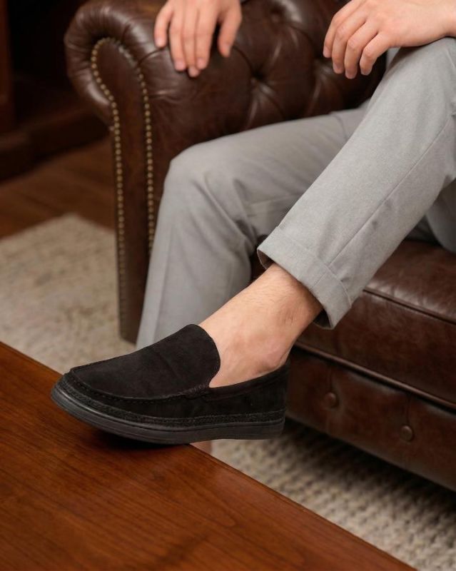 Мокасини Desay black  ПП8087