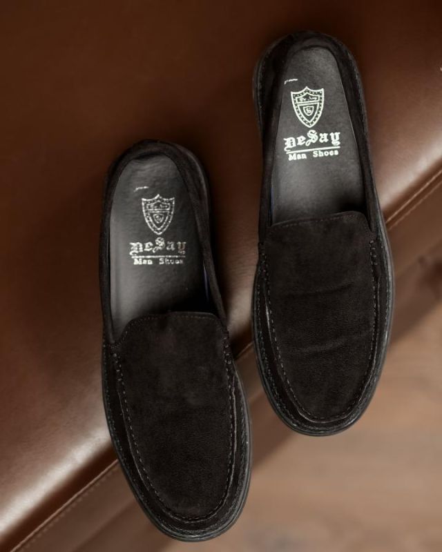 Мокасини Desay black  ПП8087
