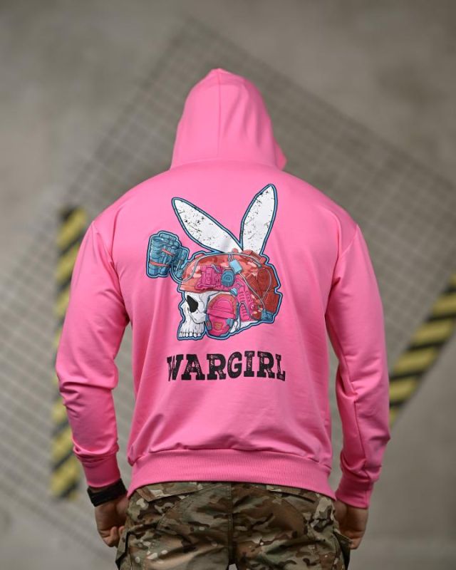 Мілітарі худі FAXIS Wargirl pink ТР6966