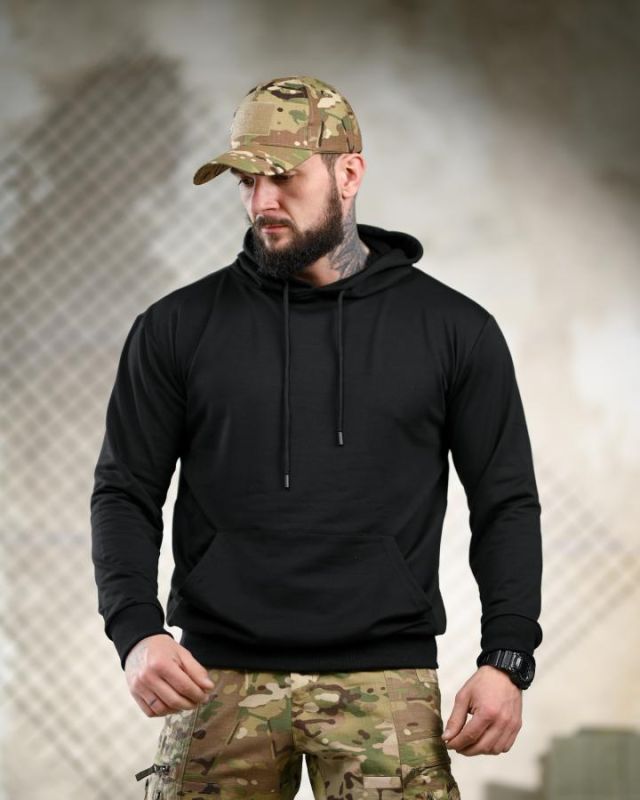 Мілітарі худі TRENASH sunset black ДЛ6440