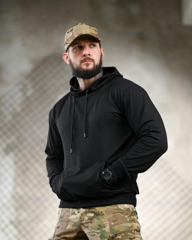 Мілітарі худі TRENASH sunset black ДЛ6440