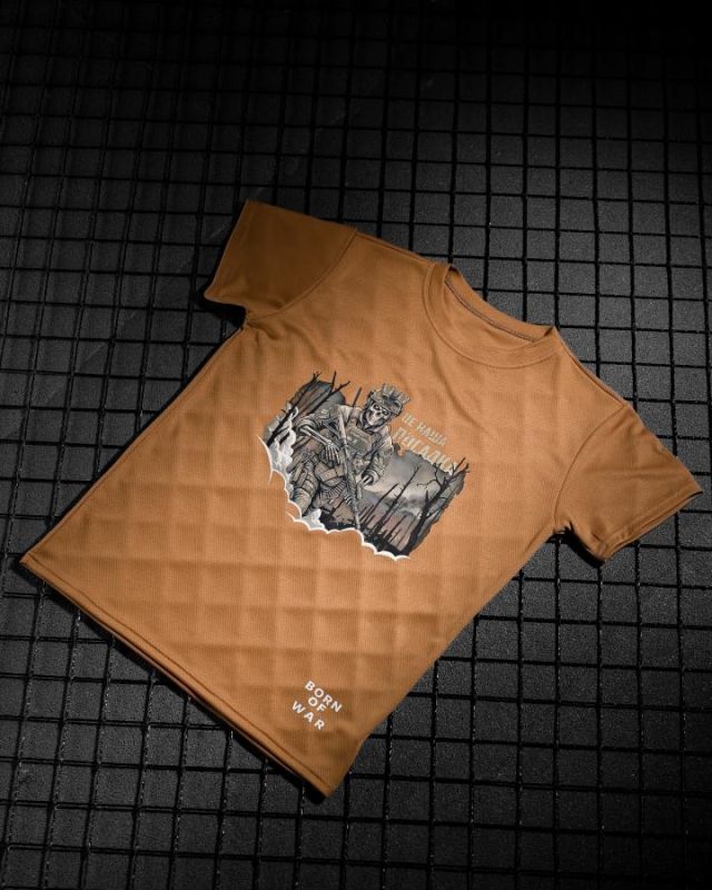 Тактична футболка BORN OF WAR Посадка coyot ВТ4728