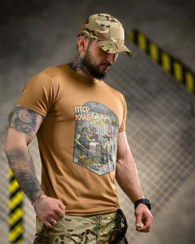 Тактична футболка BORN OF WAR ПТСР клаб ВТ4725