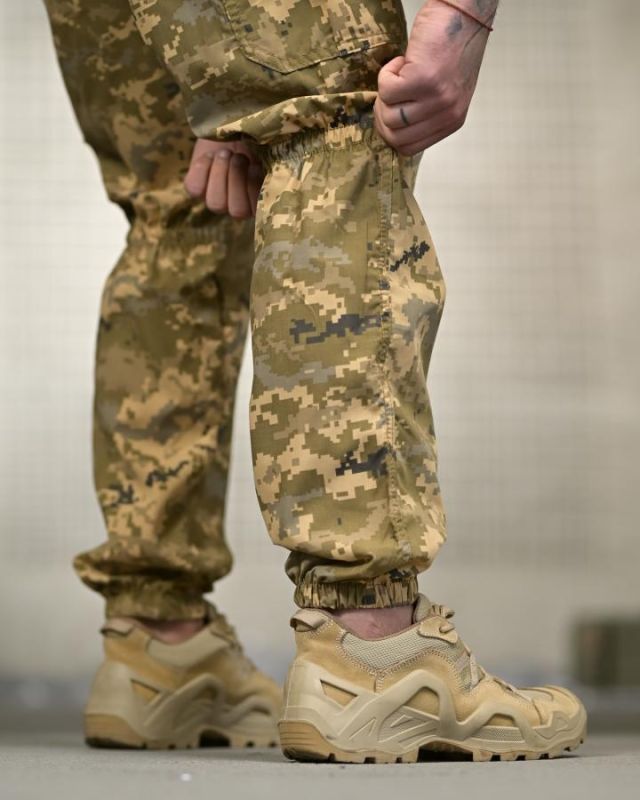 Літні тактичні штани джогери revans піксель ДЛ7169