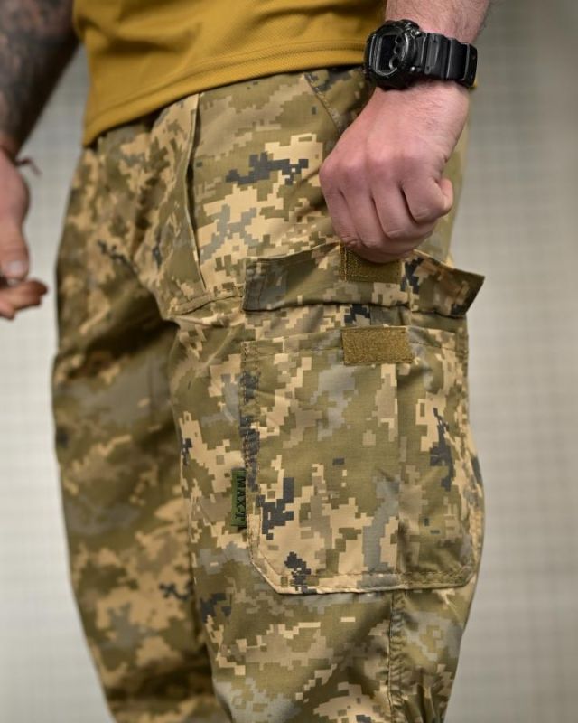Літні тактичні штани джогери revans піксель ДЛ7169