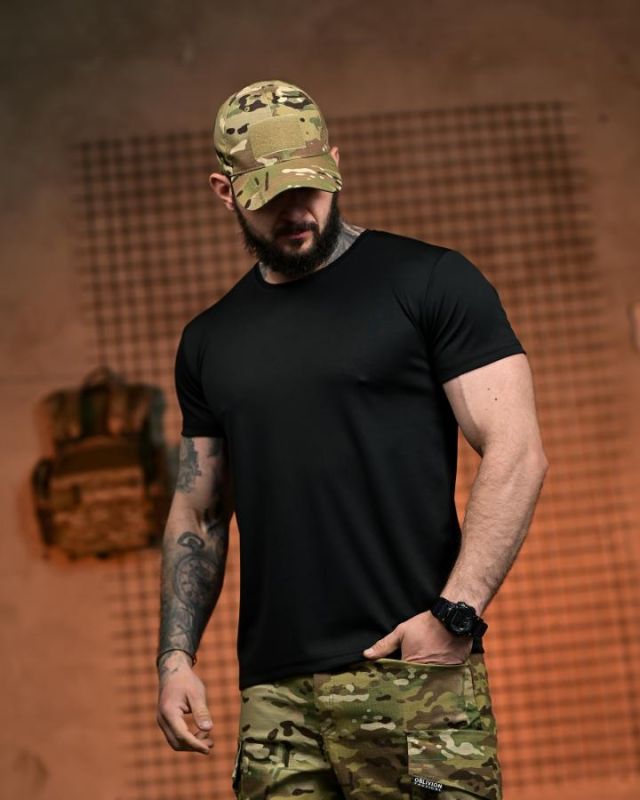 Тактична футболка SELION олива РН2544