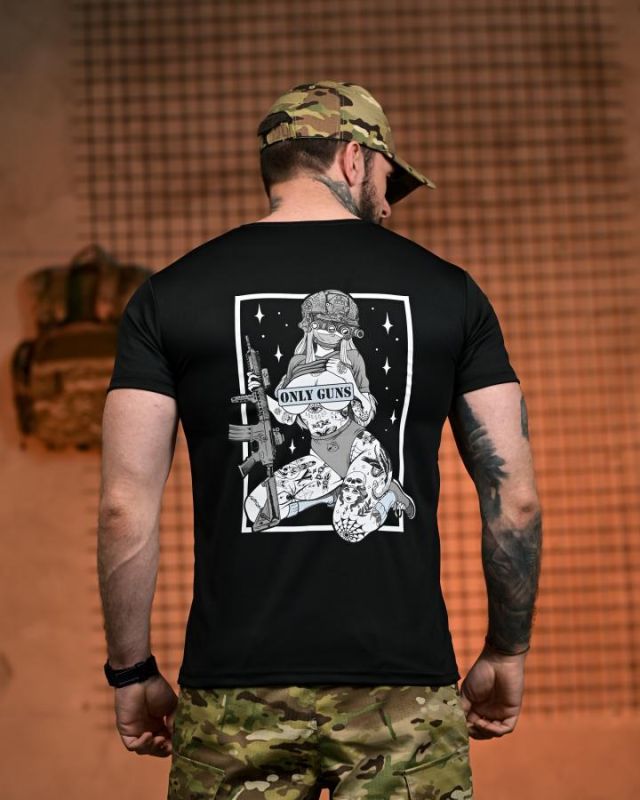 Тактична футболка SELION олива РН2544