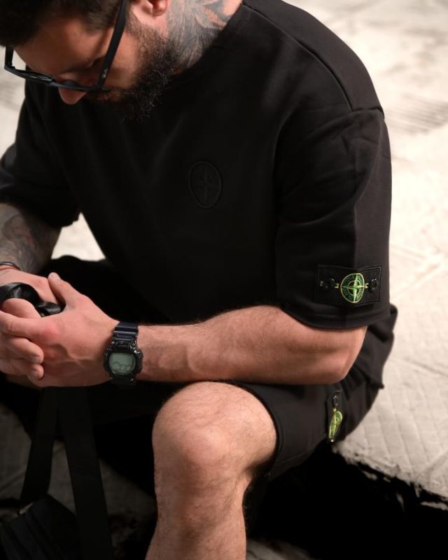 Костюм Stone Island black РА4927