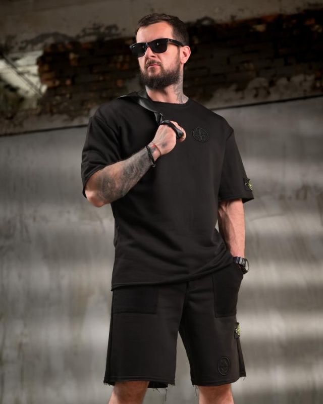 Костюм Stone Island black РА4927