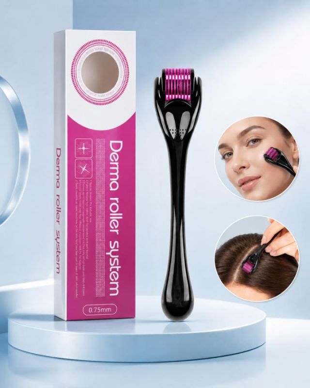 Мезоролер для обличчя і тіла Skin roller ВТ4689