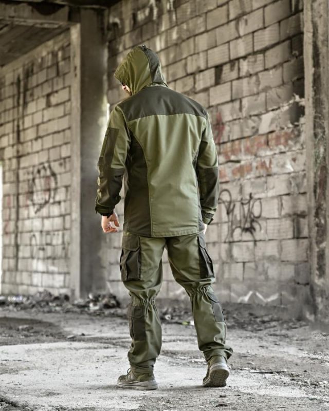 Тактичний костюм горка олива ТР6953