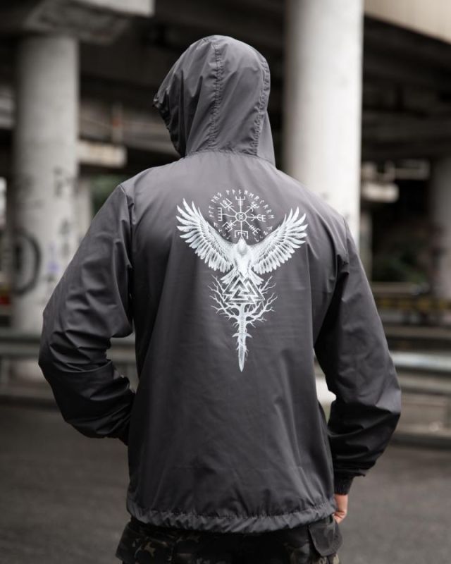 Military-style windbreaker BORN OF WAR Voron olive VT5633