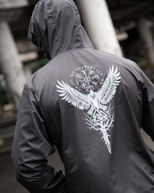 Military-style windbreaker BORN OF WAR Voron olive VT5633