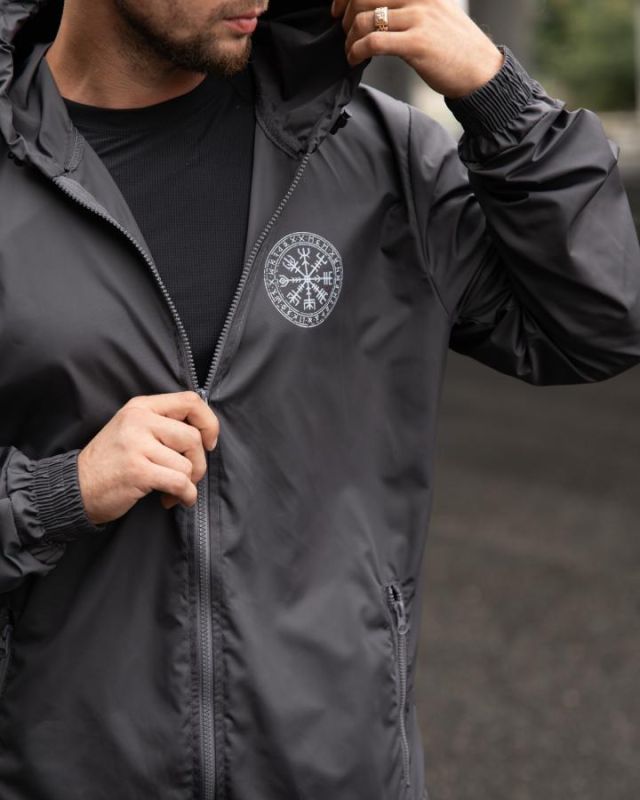 Military-style windbreaker BORN OF WAR Voron olive VT5633