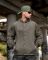Military-style windbreaker BORN OF WAR Death will wait oliva VT5627