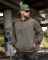 Military-style windbreaker BORN OF WAR Death will wait oliva VT5627