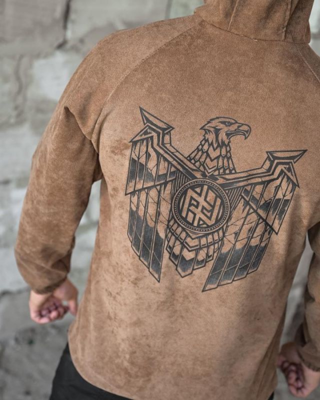 Олімпійка в стилі мілітарі BORN OF WAR Eagle койот ВМ4742