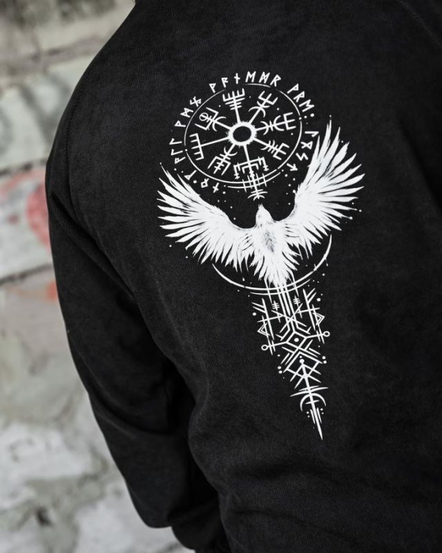 Олімпійка в стилі мілітарі BORN OF WAR руни ВМ4735
