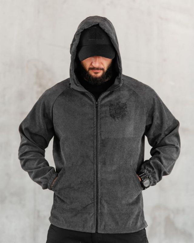 Олімпійка в стилі мілітарі BORN OF WAR Eagle grey ВМ3639