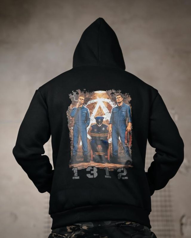 Мілітарі худі на флісі GENESIS копи ВМ3649