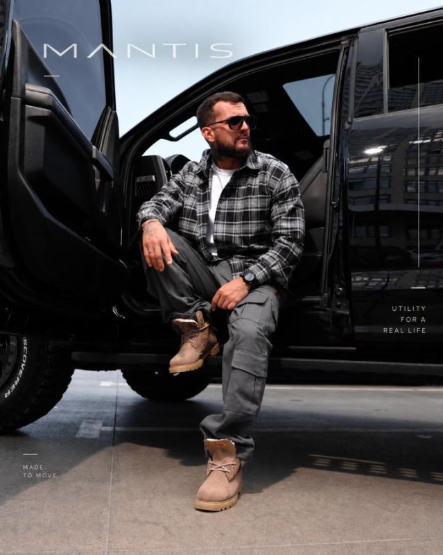 Карго штани MANTIS® WORKMAN CARGO-Concrete Grey