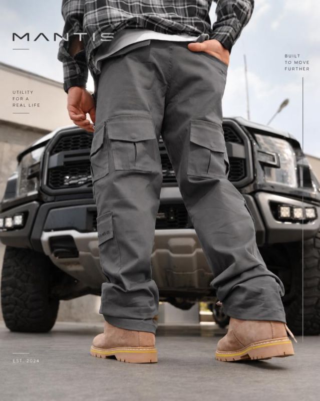 Карго штани MANTIS® WORKMAN CARGO-Concrete Grey