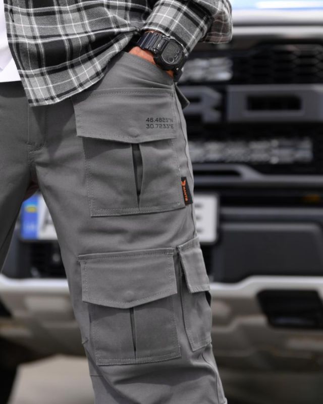 Карго штани MANTIS® WORKMAN CARGO-Concrete Grey