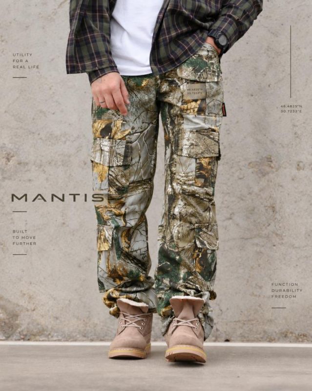 Карго штани MANTIS® WORKMAN CARGO-Forest Camo