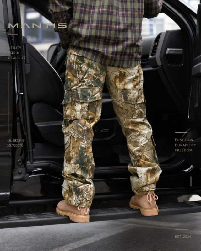 Карго штани MANTIS® WORKMAN CARGO-Forest Camo