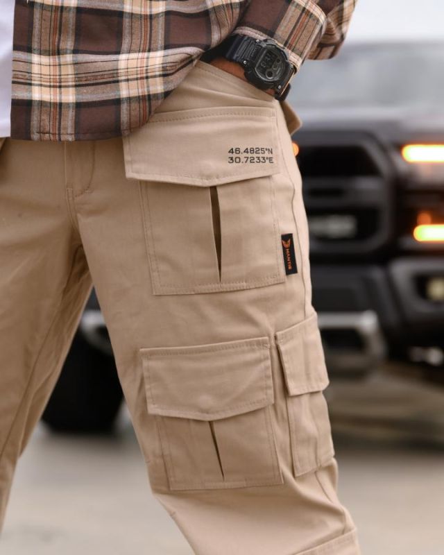Карго штани MANTIS® WORKMAN CARGO - Sandstone